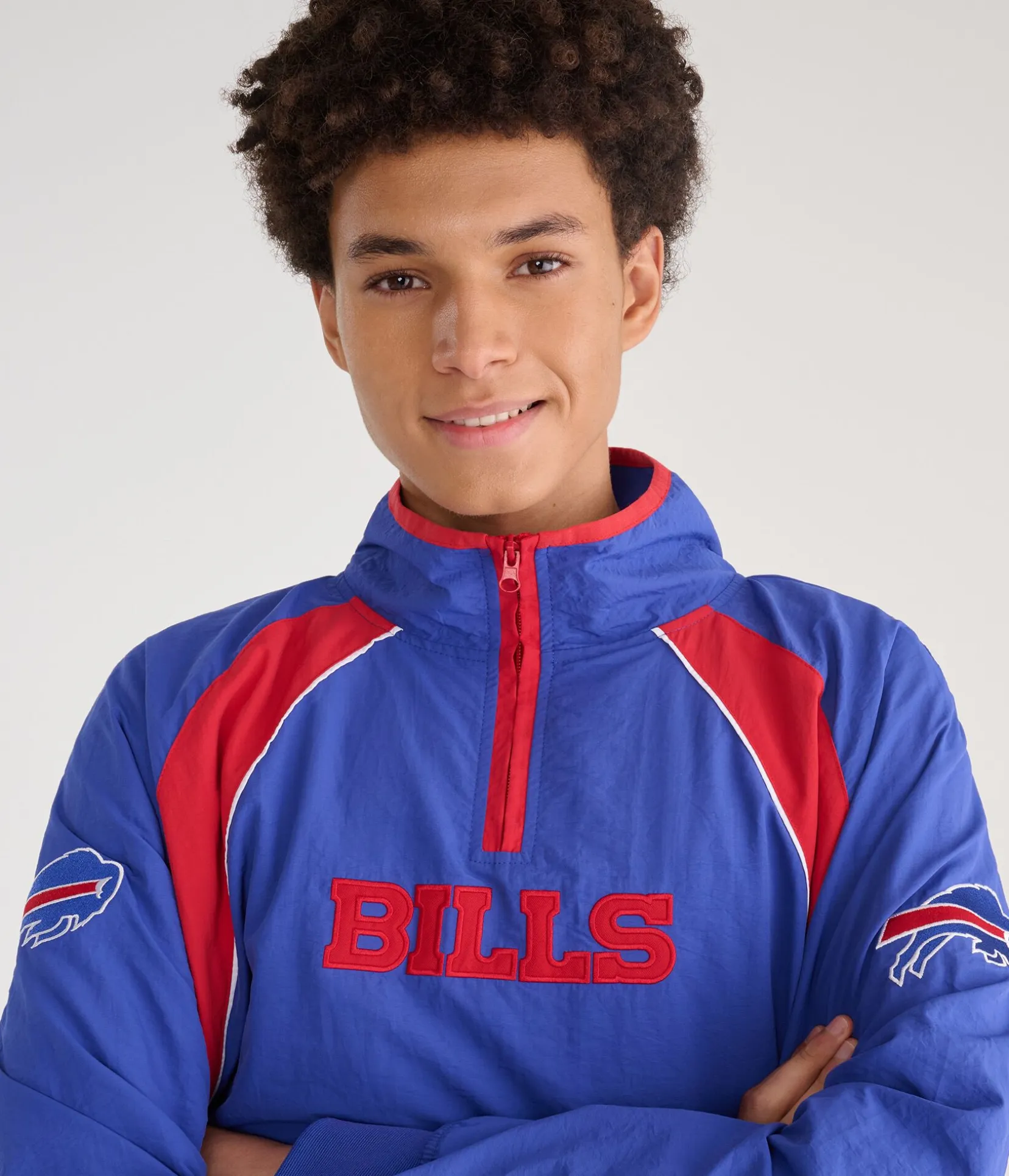 Buffalo Bills Quarter-Zip Track Jacket