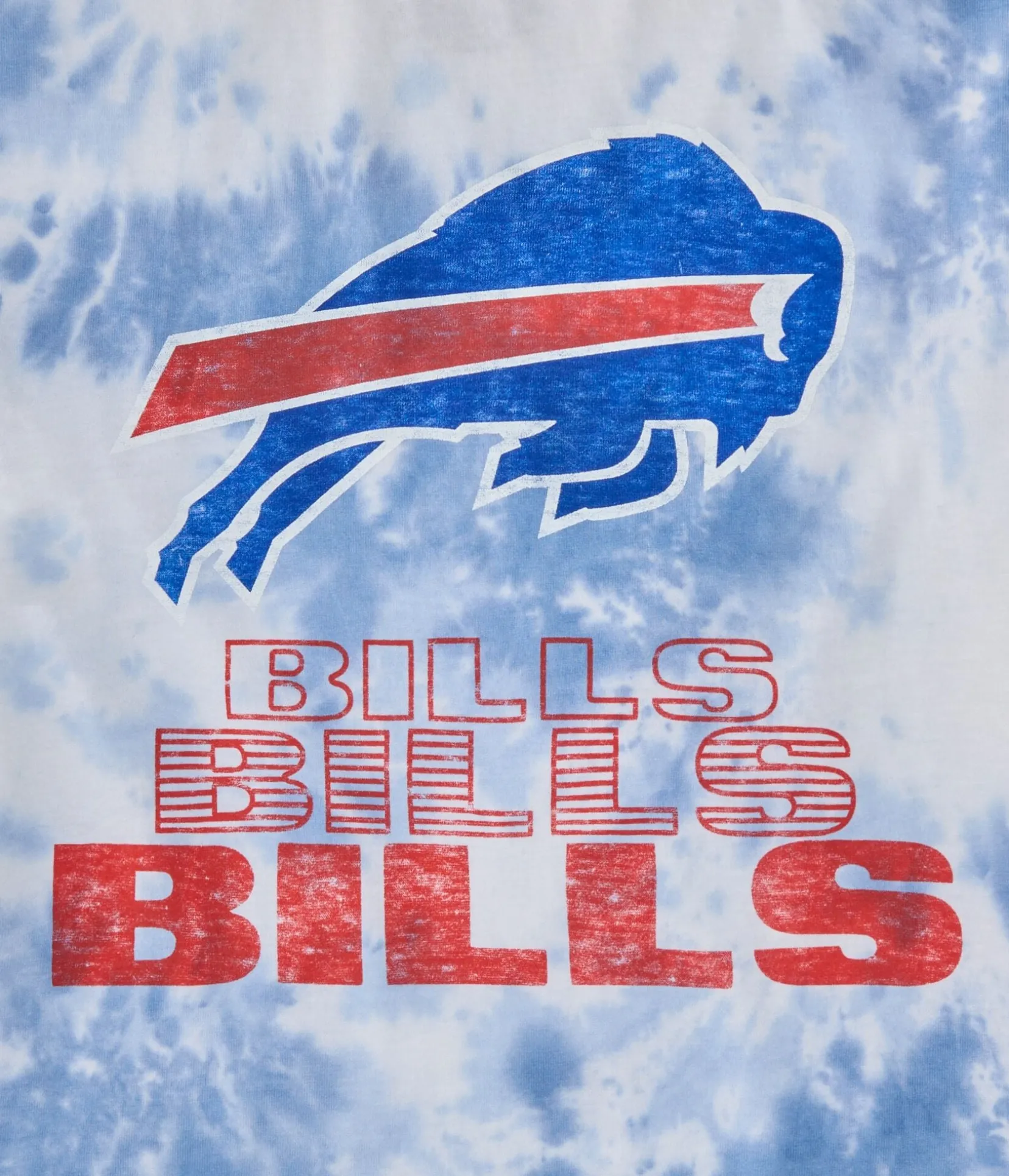 Buffalo Bills Tie-Dye Relaxed Graphic Tee