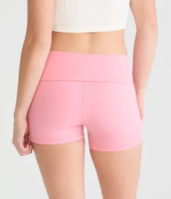 Buttery Soft Fold-Over Booty Shorts