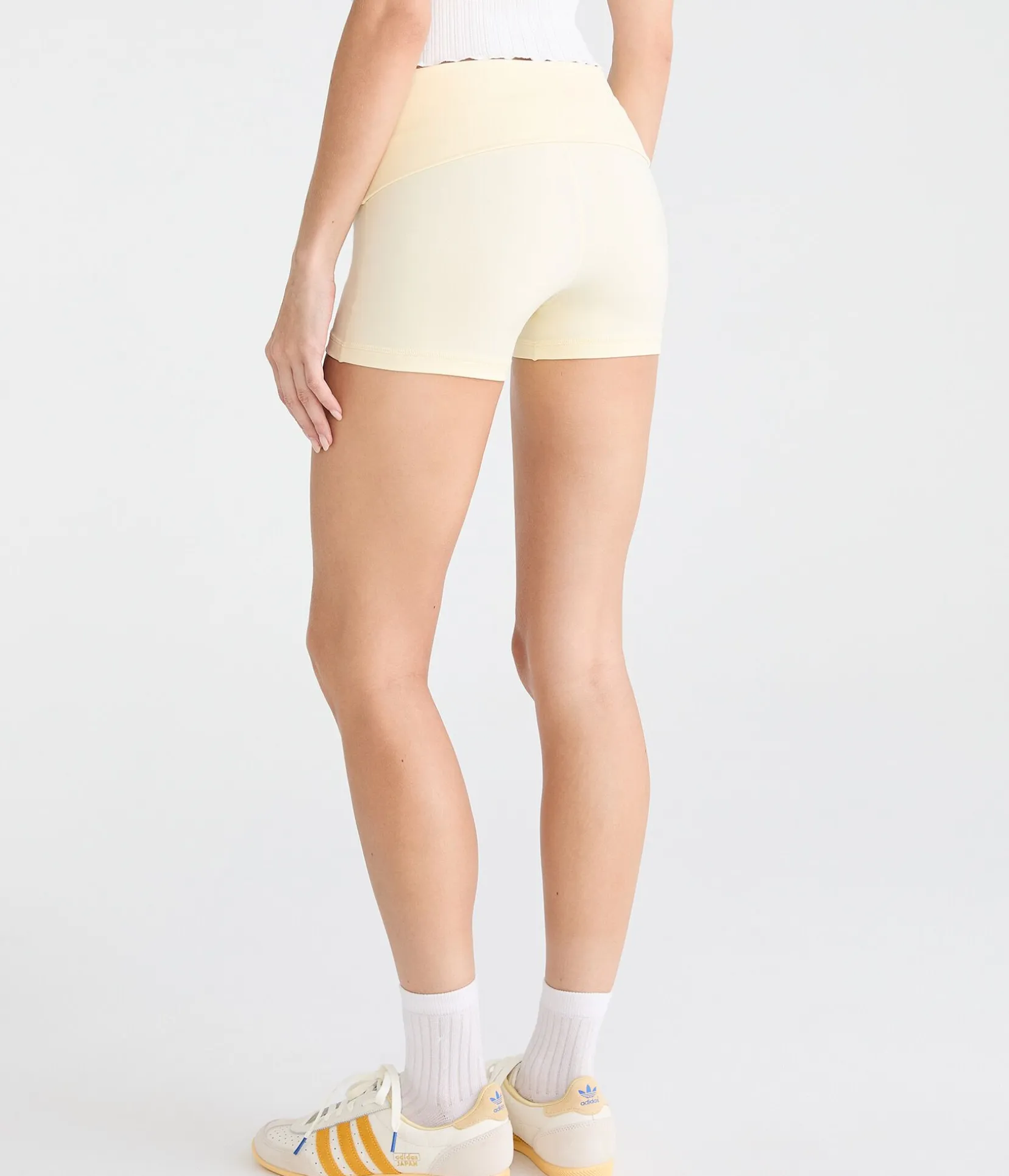 Buttery Soft Fold-Over Booty Shorts