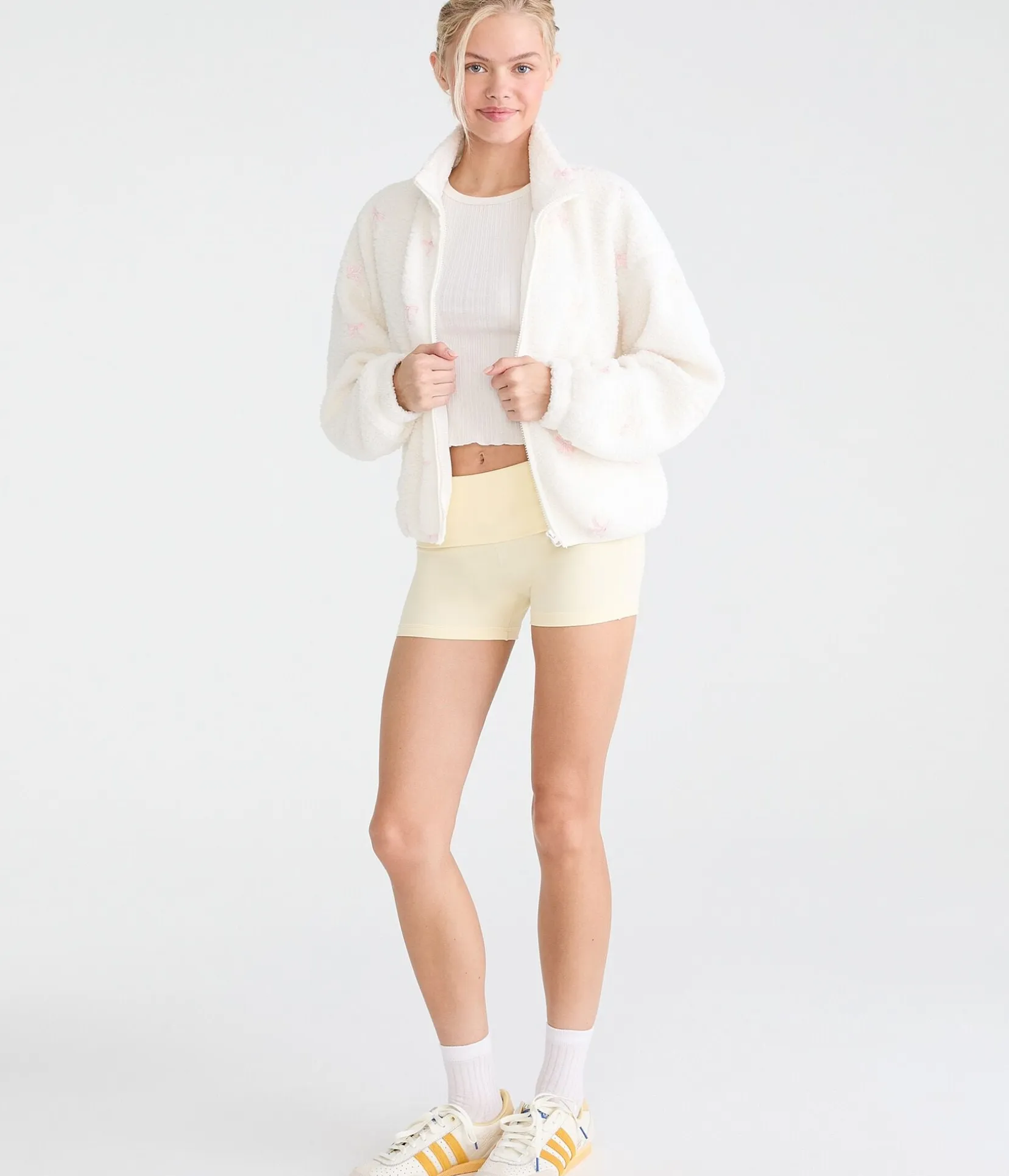 Buttery Soft Fold-Over Booty Shorts