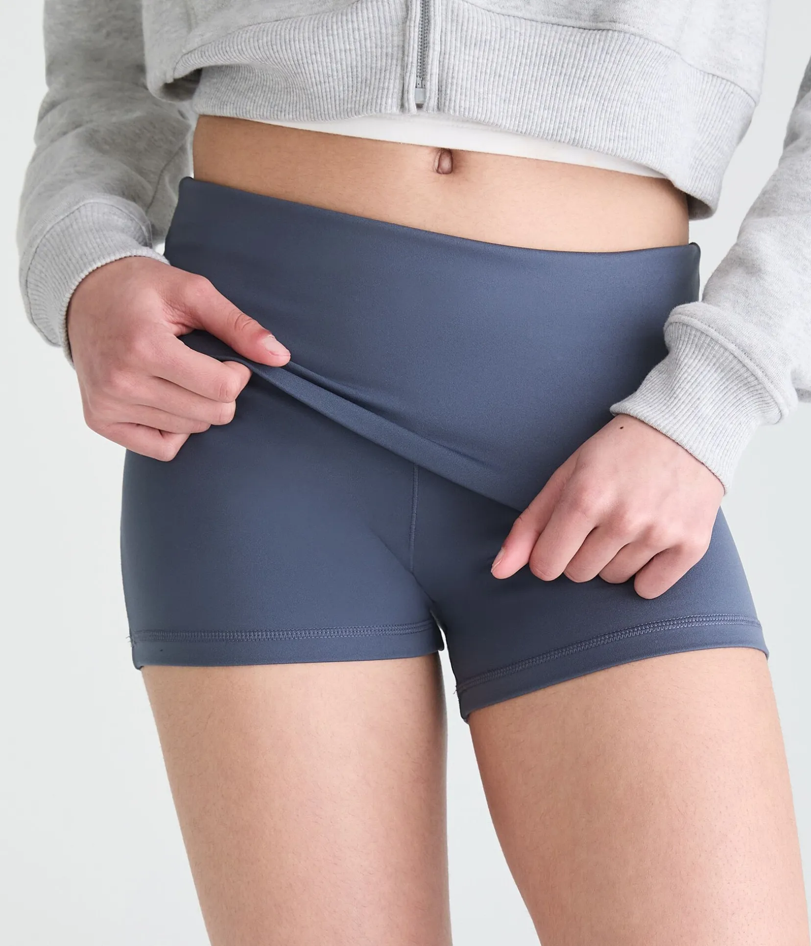 Buttery Soft Fold-Over Booty Shorts