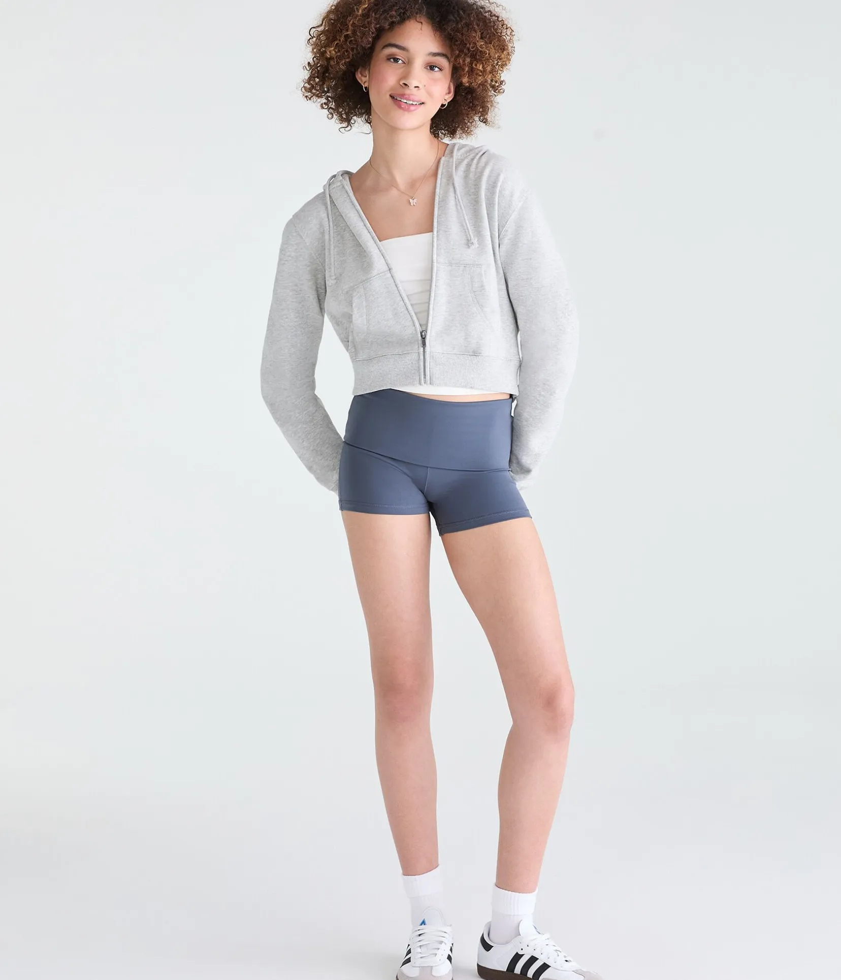 Buttery Soft Fold-Over Booty Shorts