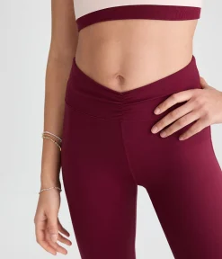 Buttery Soft High-Rise Cinch Flare Leggings