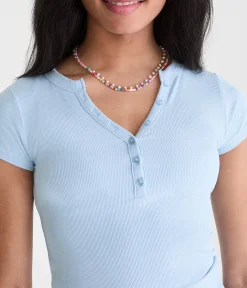 Buttery Soft V-Neck Henley
