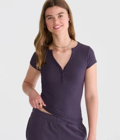 Buttery Soft V-Neck Henley