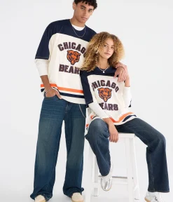 Chicago Bears Colorblock Mesh Top