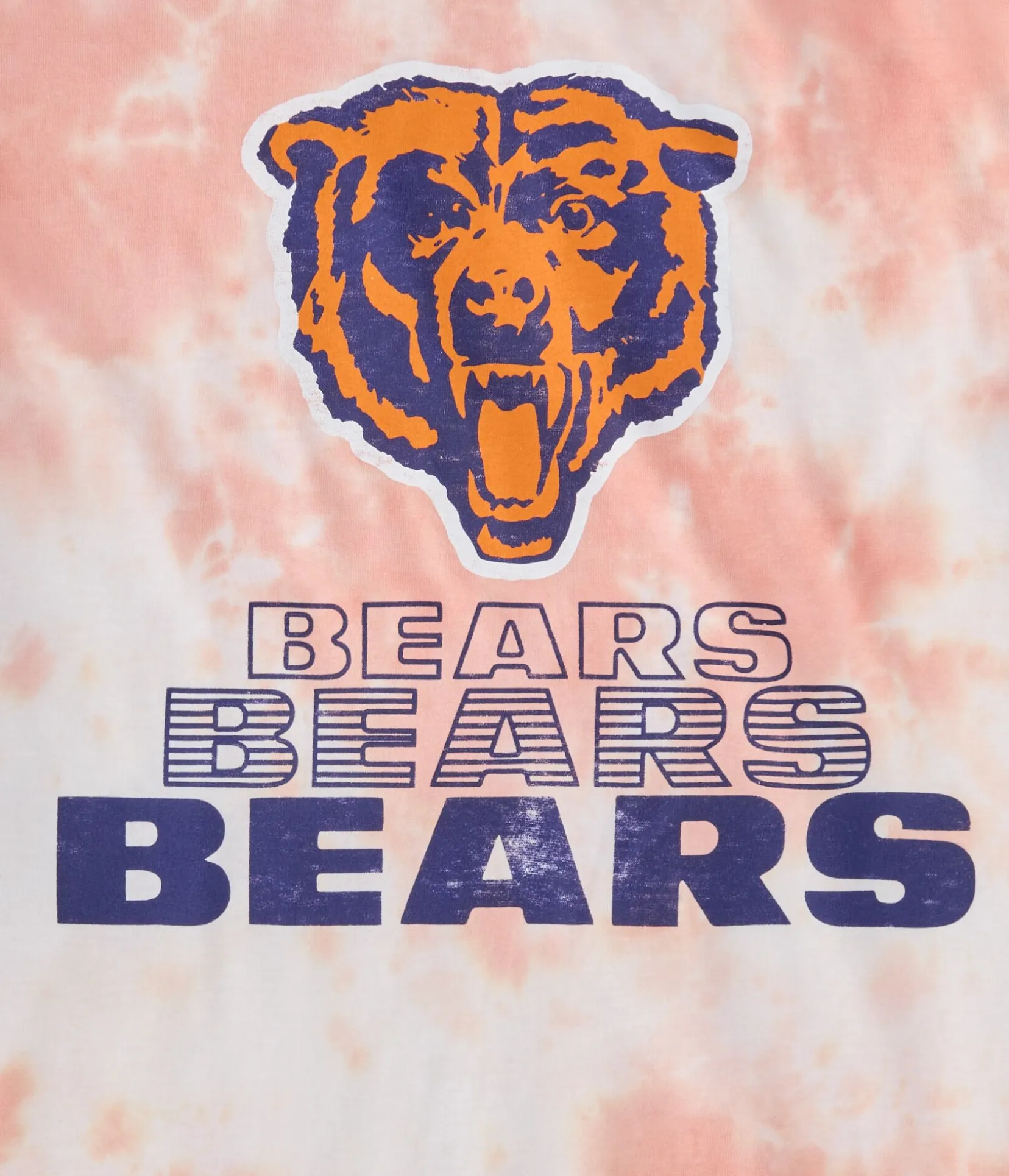 Chicago Bears Tie-Dye Relaxed Graphic Tee