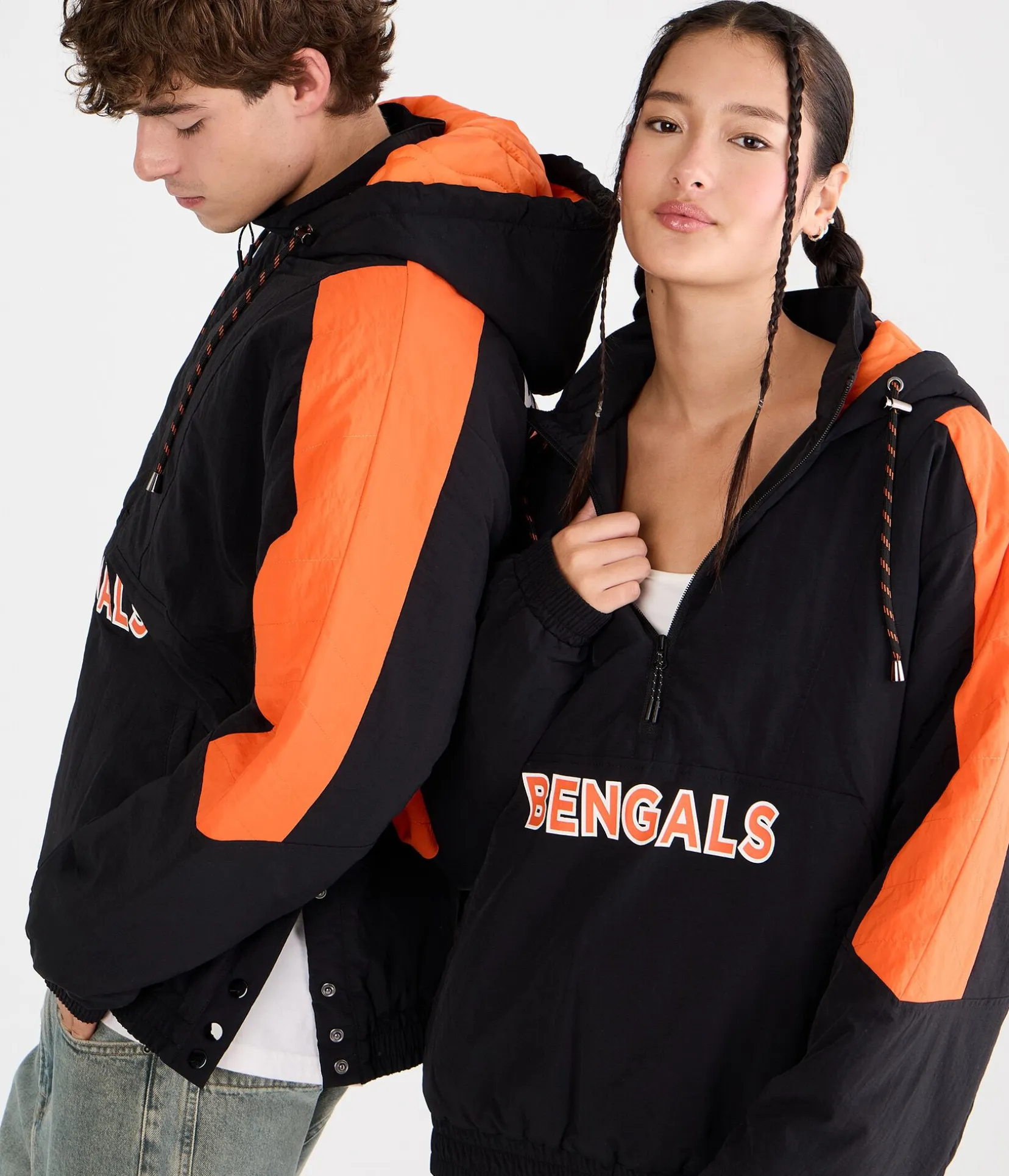 Cincinnati Bengals Hooded Sideline Jacket