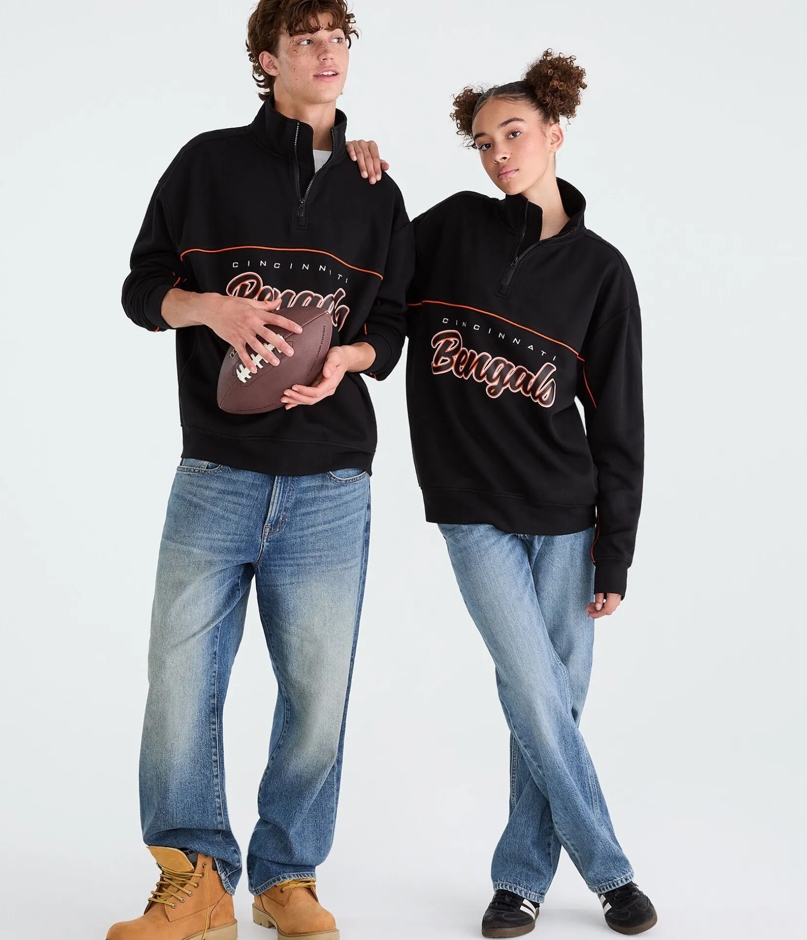 Cincinnati Bengals Quarter-Zip Sweatshirt