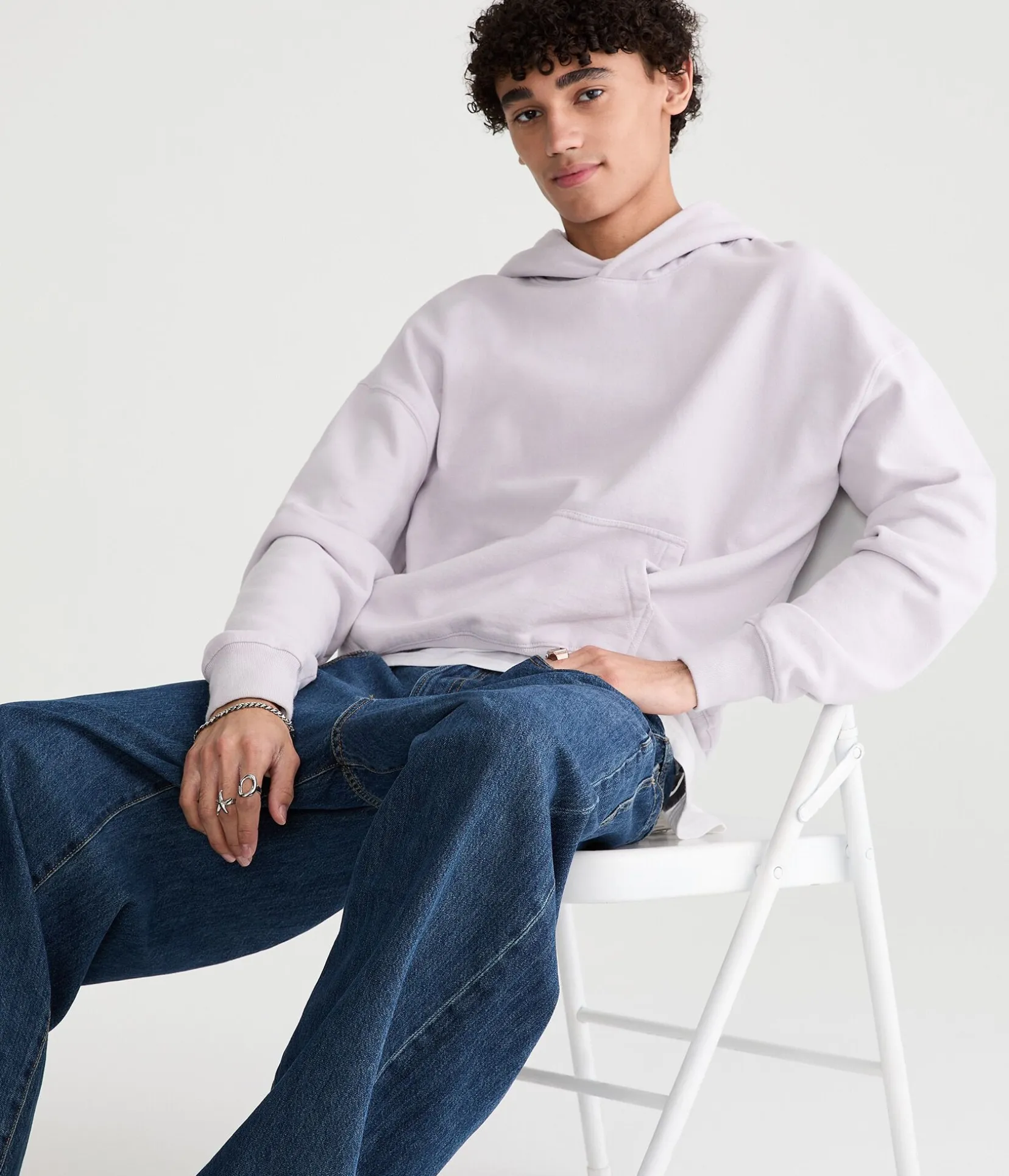 Cloud Soft Boxy Pullover Hoodie