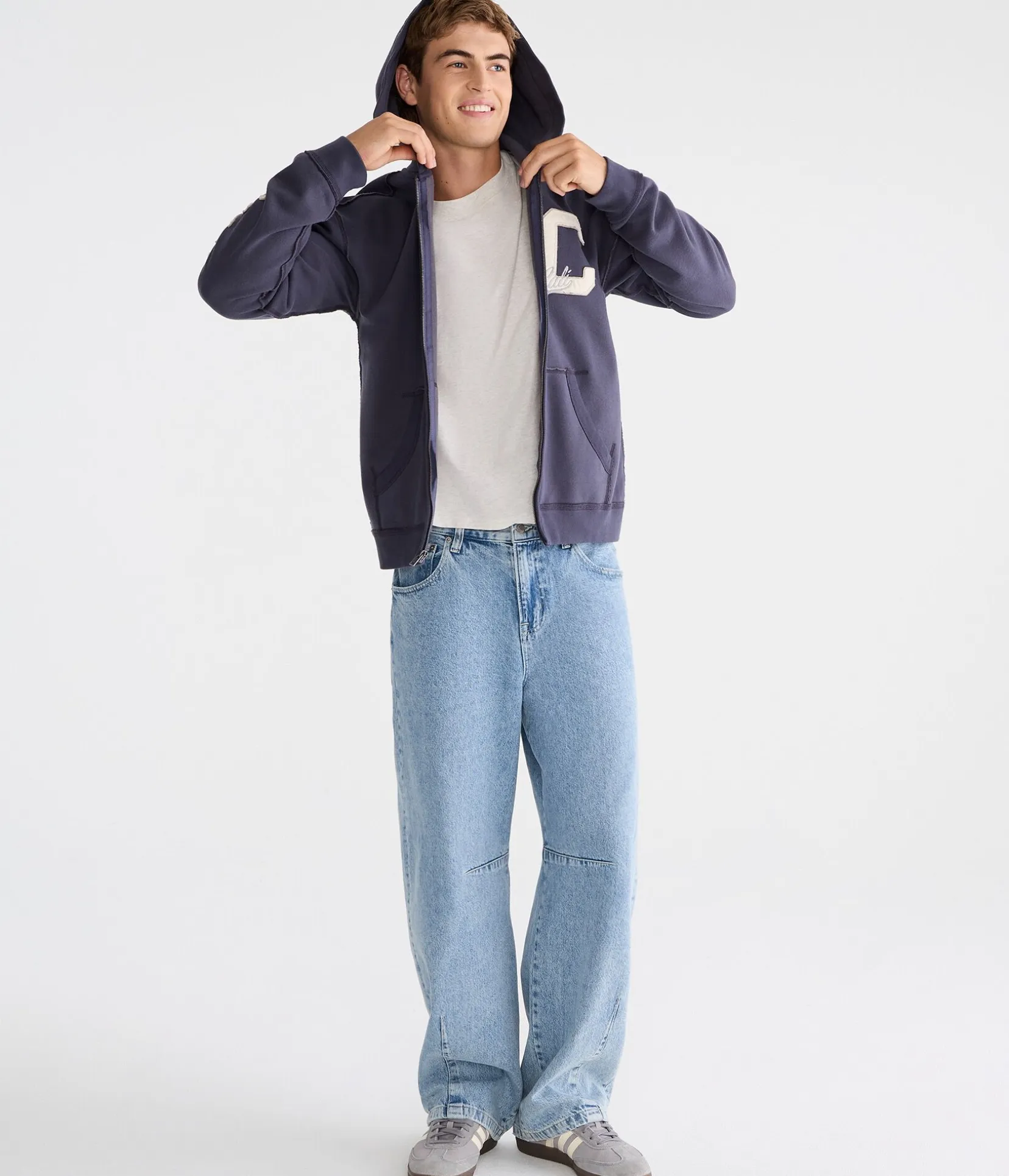 Cloud Soft California Boxy Full-Zip Hoodie