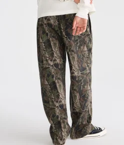 Cloud Soft Forest Camo Baggy Sweatpants