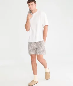 Cloud Soft Forest Camo Fleece Shorts