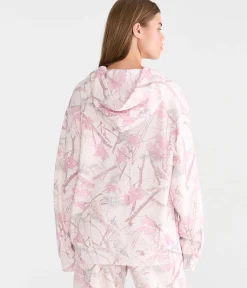 Cloud Soft Forest Camo Oversized Pullover Hoodie