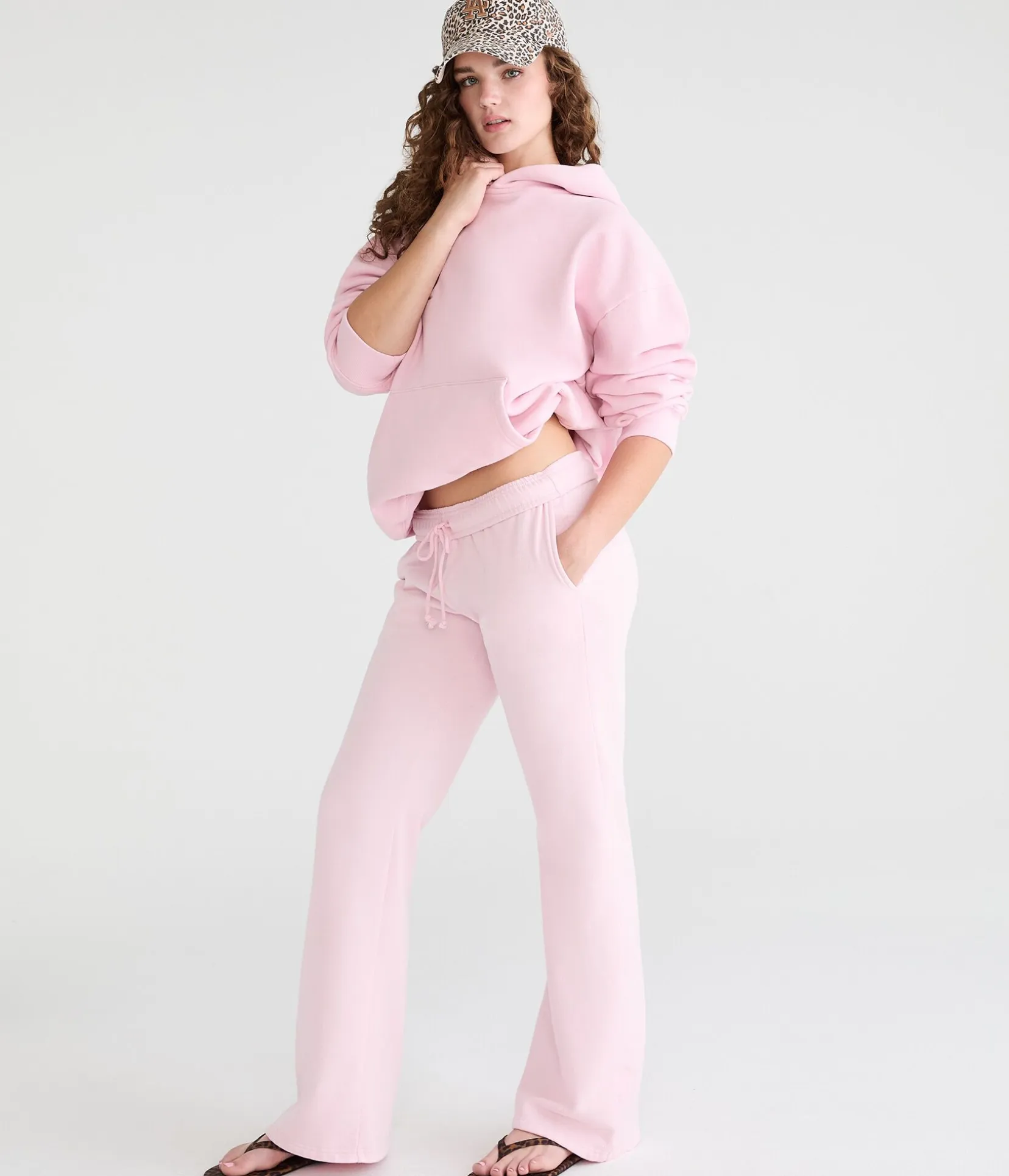 Cloud Soft High-Waisted Bootcut Sweatpants