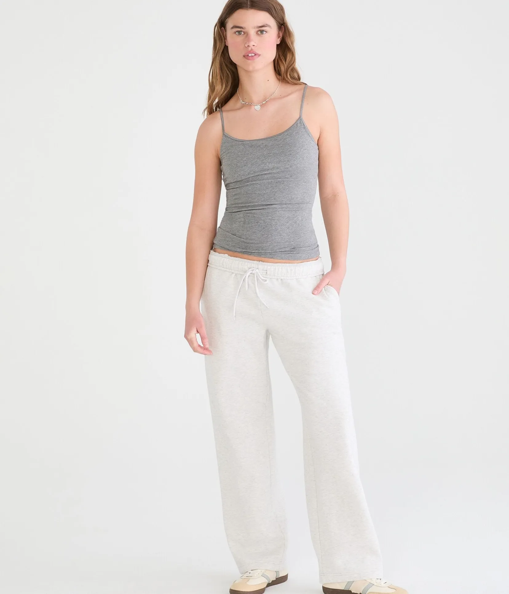 Cloud Soft Mid-Rise Straight Leg Sweatpants