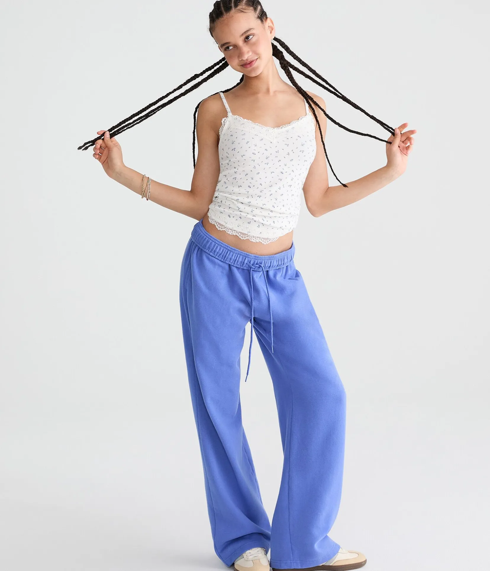 Cloud Soft Mid-Rise Straight Leg Sweatpants