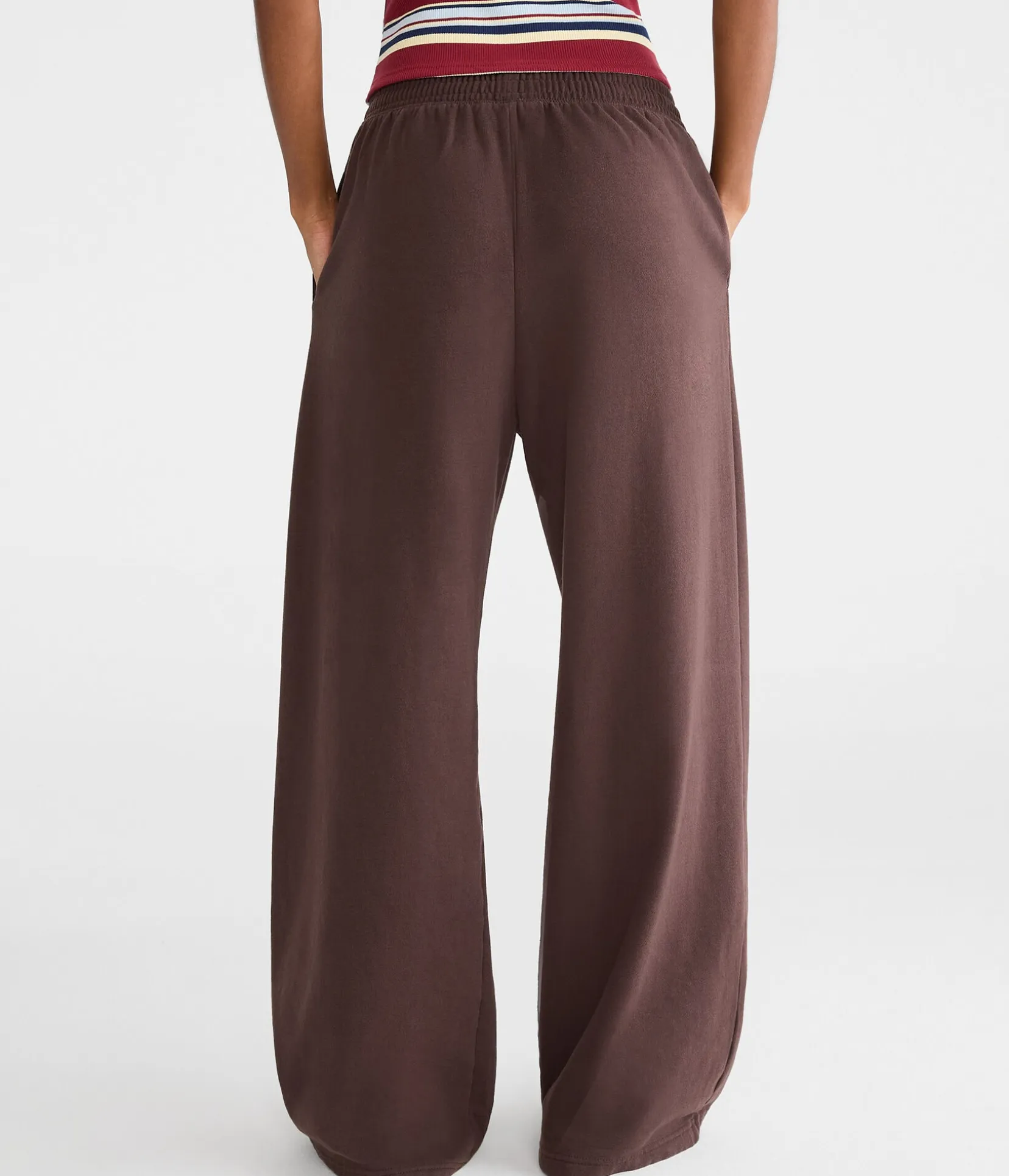 Cloud Soft Mid-Rise Wide Leg Sweatpants