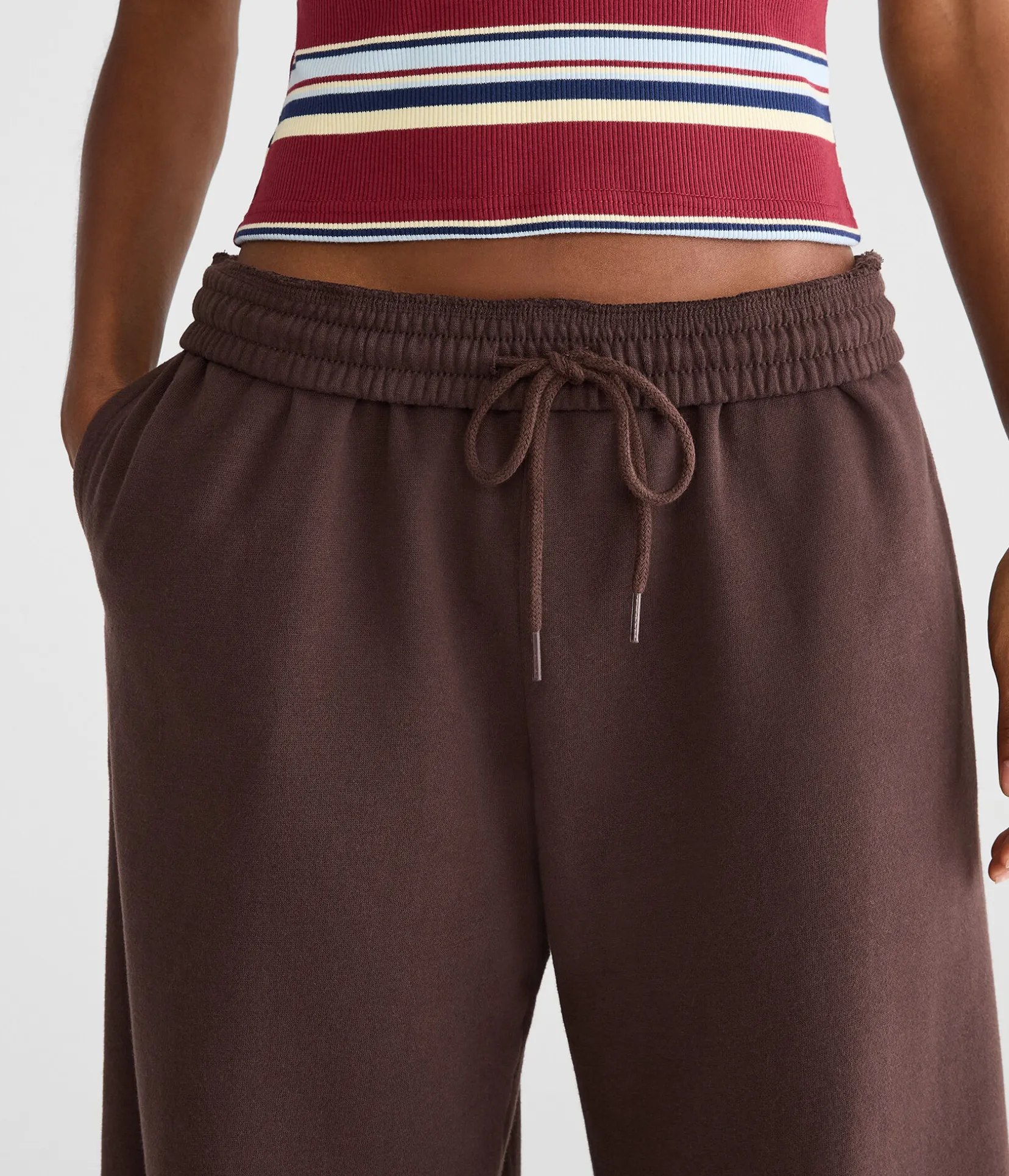 Cloud Soft Mid-Rise Wide Leg Sweatpants