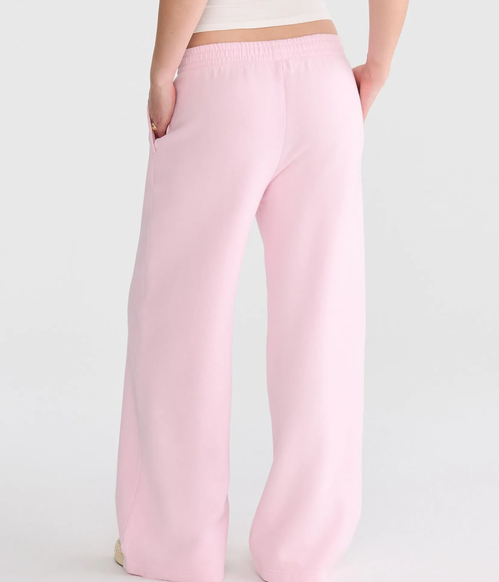 Cloud Soft Mid-Rise Wide Leg Sweatpants