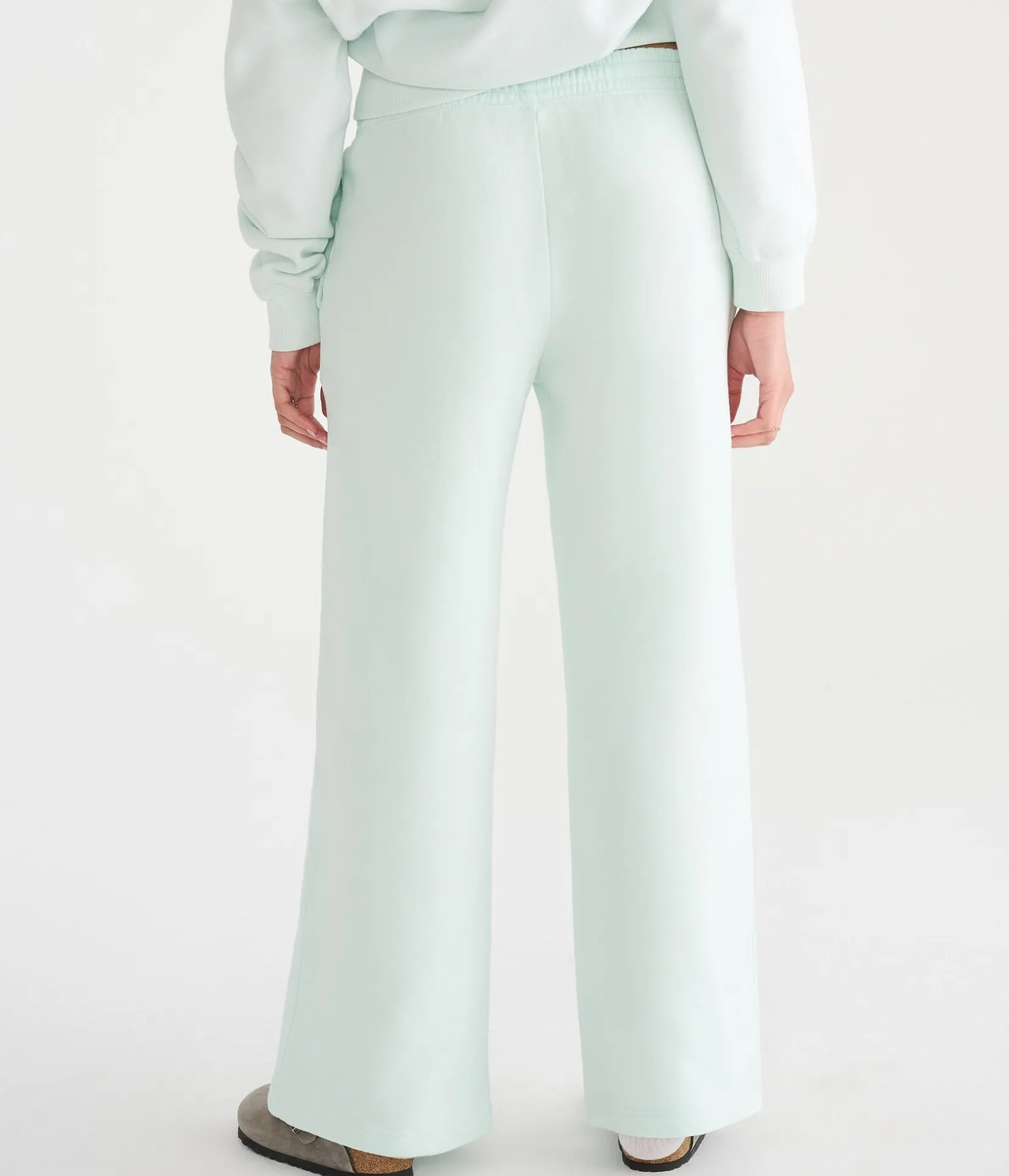 Cloud Soft Mid-Rise Wide Leg Sweatpants