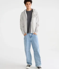 Cloud Soft New York Boxy Full-Zip Hoodie