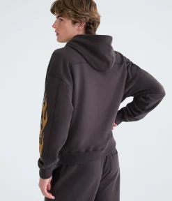 Cloud Soft New York City Dragon Boxy Pullover Hoodie