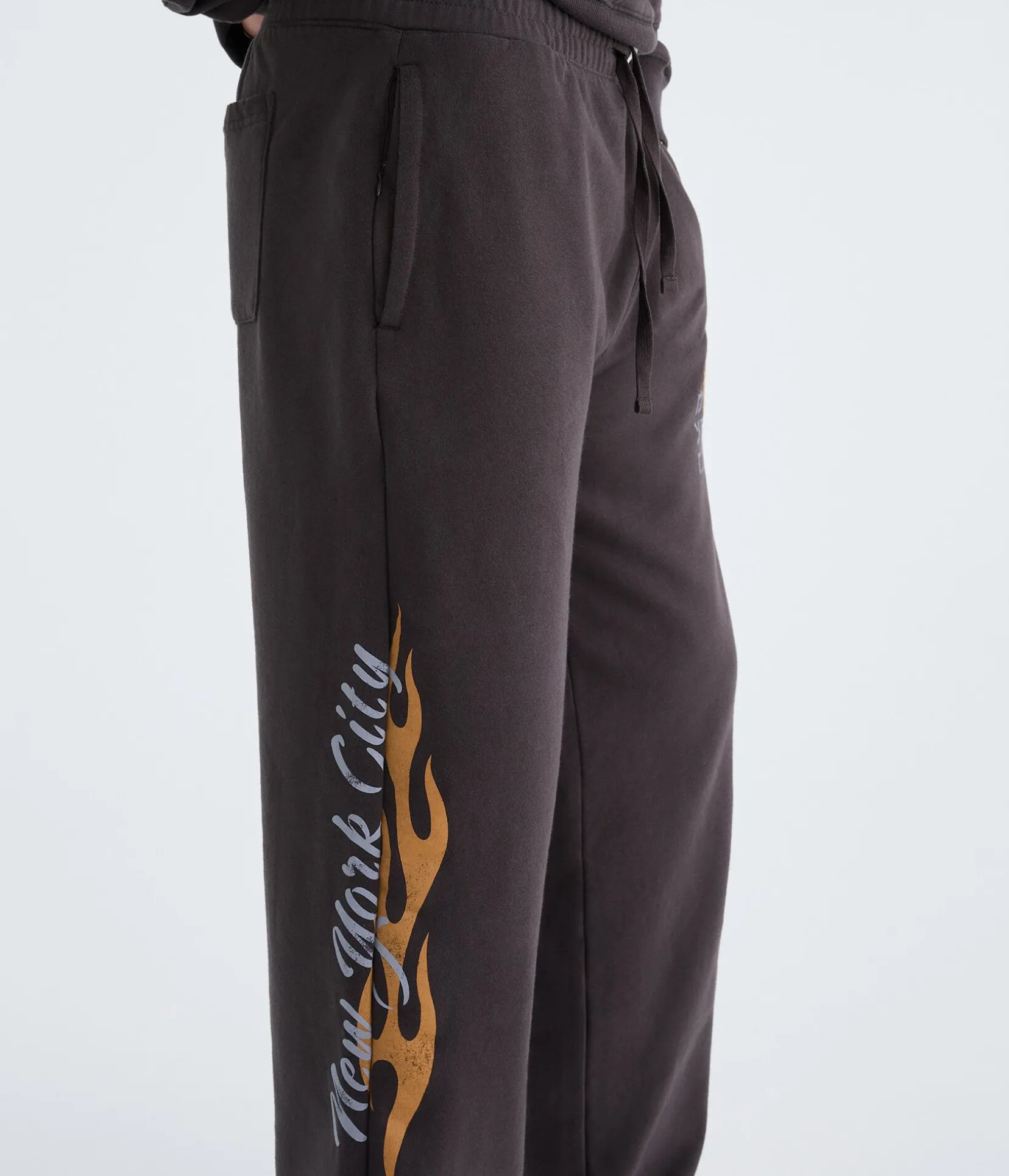 Cloud Soft New York City Dragon Baggy Sweatpants