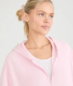 Cloud Soft Oversized Full-Zip Hoodie