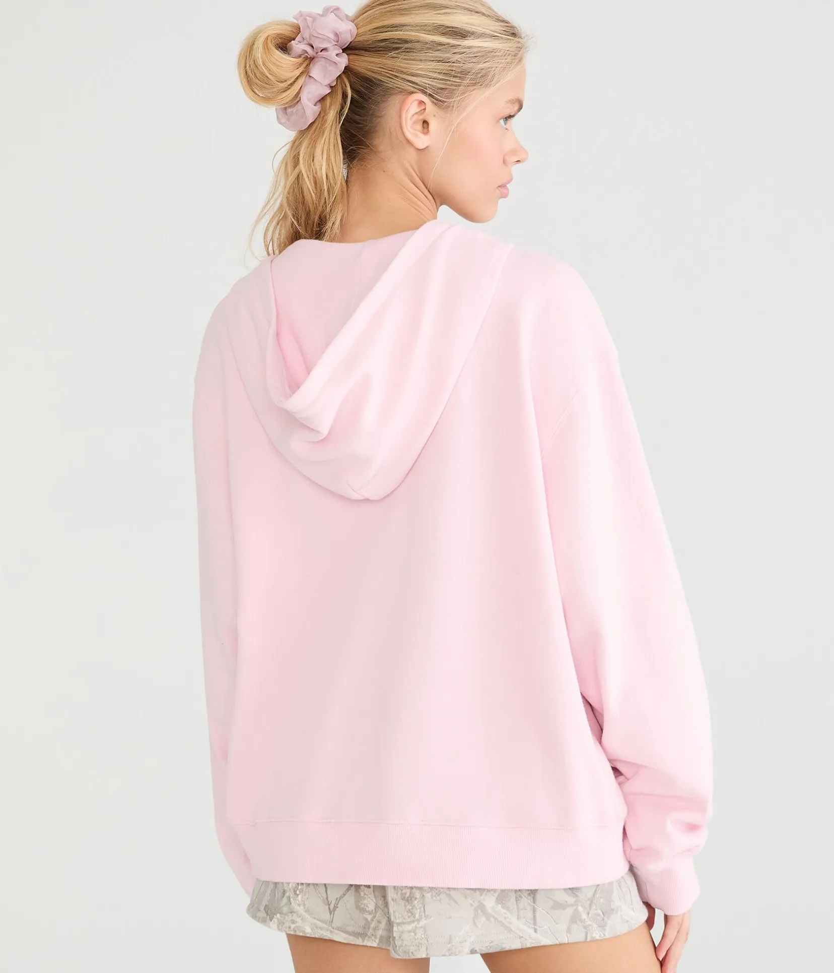 Cloud Soft Oversized Full-Zip Hoodie