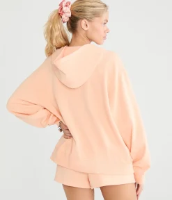 Cloud Soft Oversized Full-Zip Hoodie