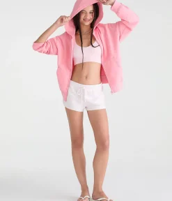 Cloud Soft Oversized Full-Zip Hoodie