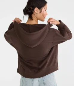Cloud Soft Oversized Full-Zip Hoodie