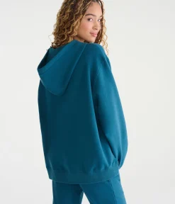 Cloud Soft Oversized Full-Zip Hoodie