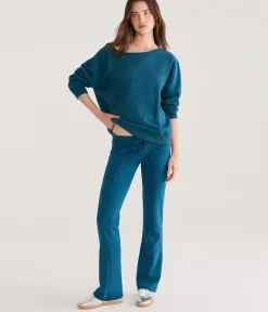 Cloud Soft Oversized Off-The-Shoulder Sweatshirt