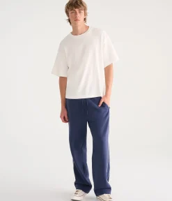 Cloud Soft Piped Stripe Baggy Sweatpants