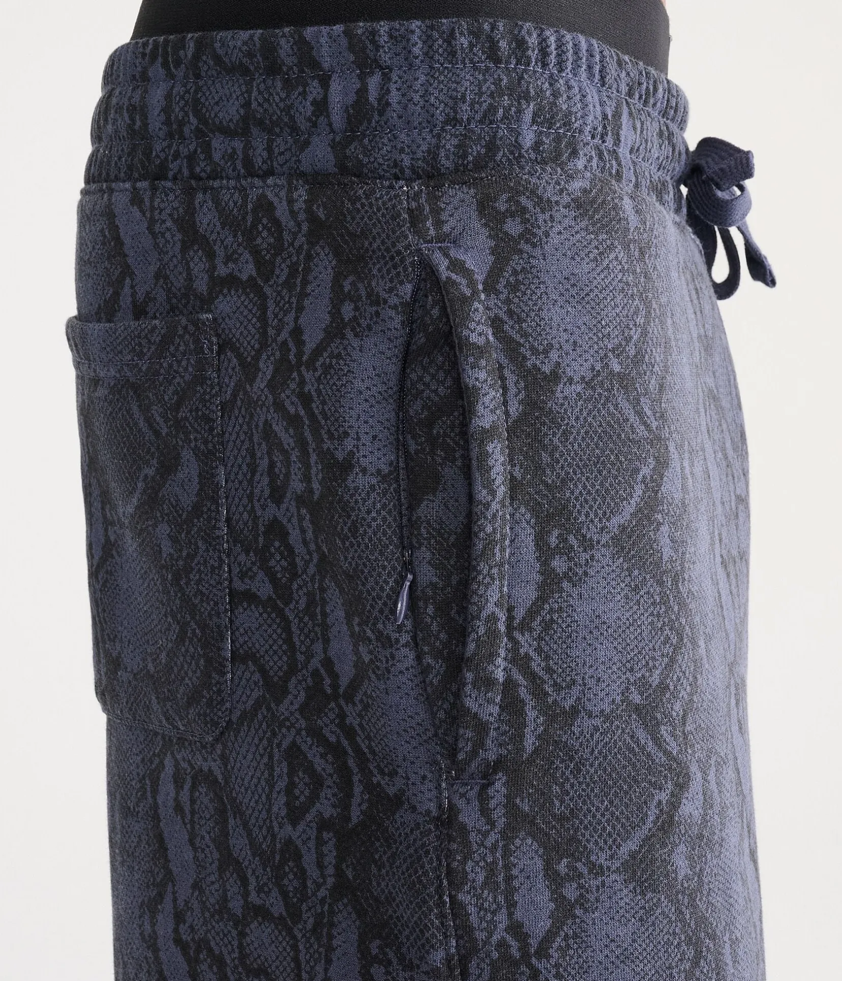 Cloud Soft Snake Print Super Baggy Sweatpants
