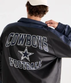 Dallas Cowboys Faux Leather Full-Zip Jacket