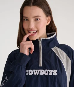 Dallas Cowboys Quarter-Zip Track Jacket