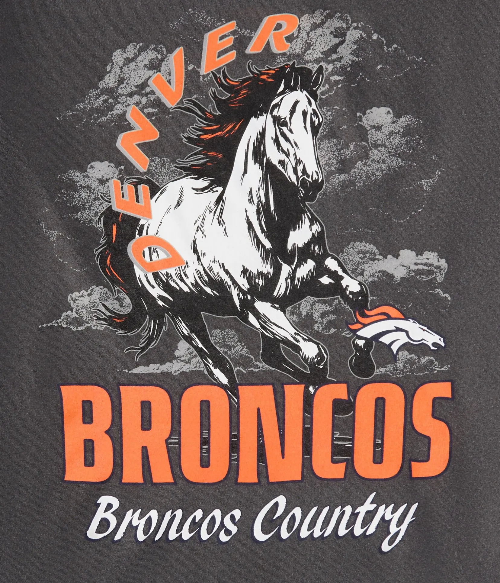 Denver Broncos Mascot Relaxed Graphic Tee