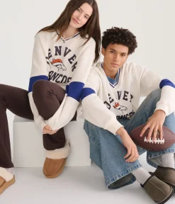 Denver Broncos V-Neck Sweatshirt