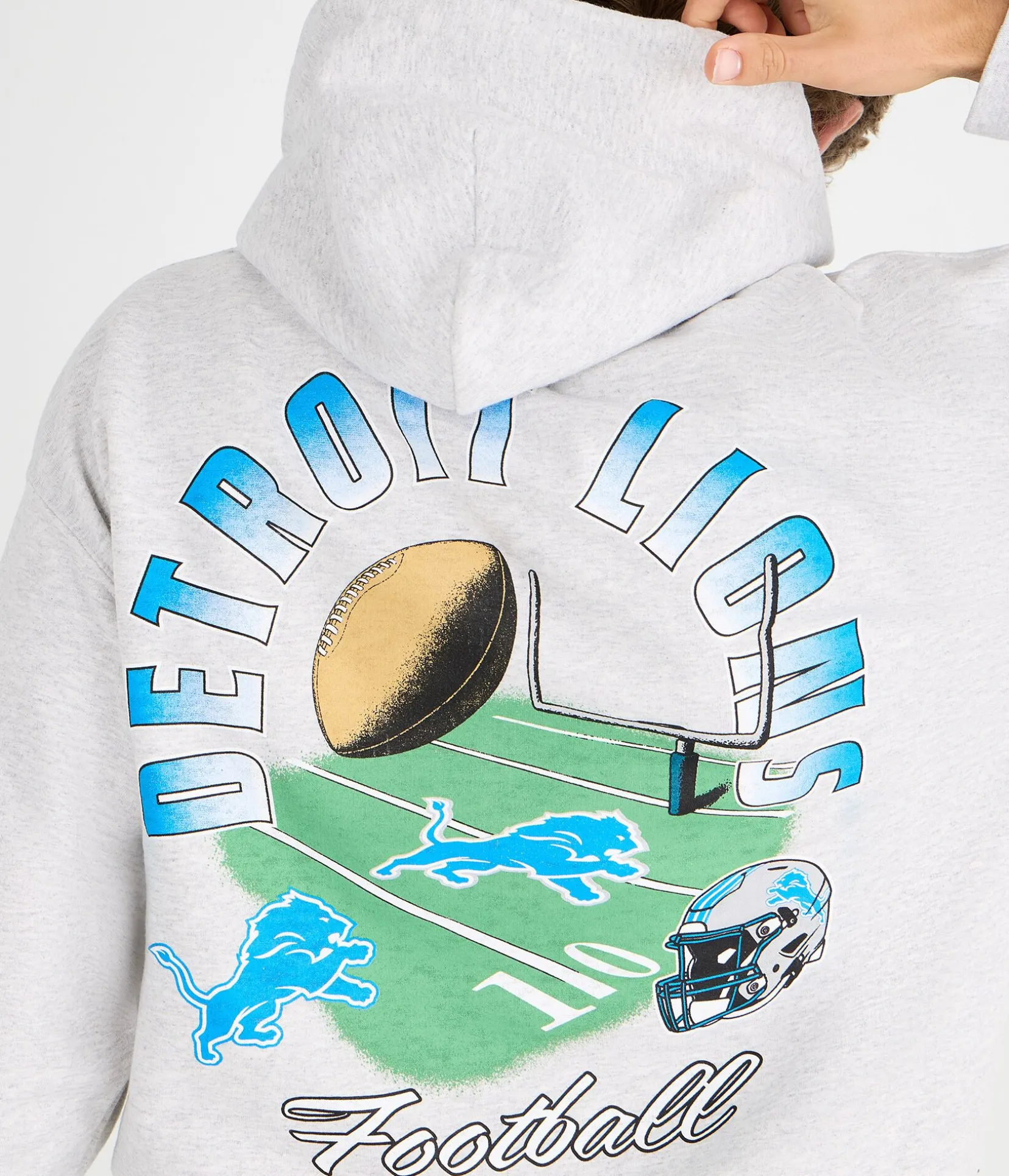 Detroit Lions Field Goal Pullover Hoodie