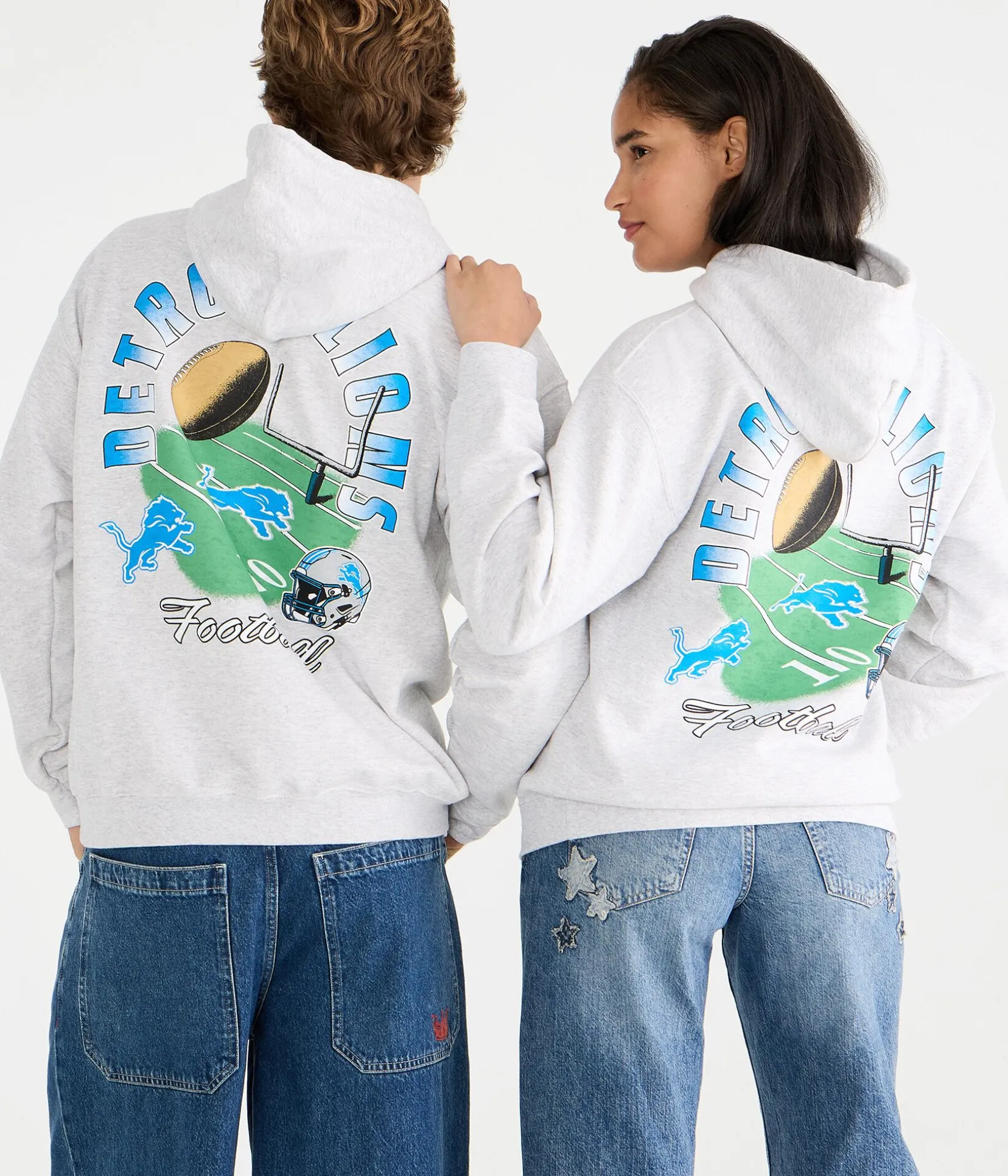 Detroit Lions Field Goal Pullover Hoodie