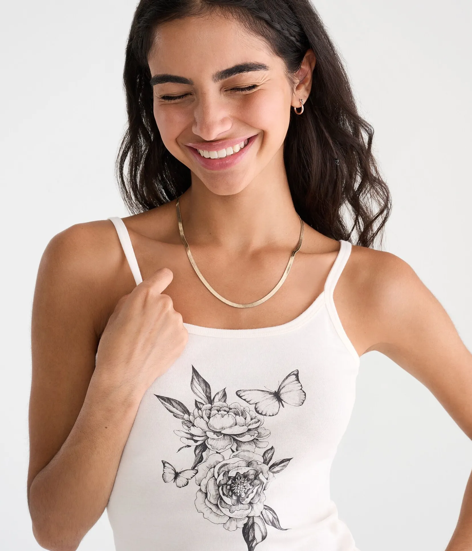 Déjà For Aero Butterfly Floral Sleep Cami