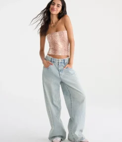 Déjà For Aero Deer Print Tube Top