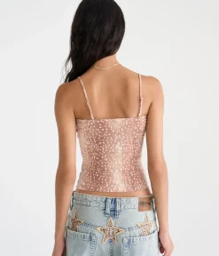 Déjà For Aero Deer Print Tube Top