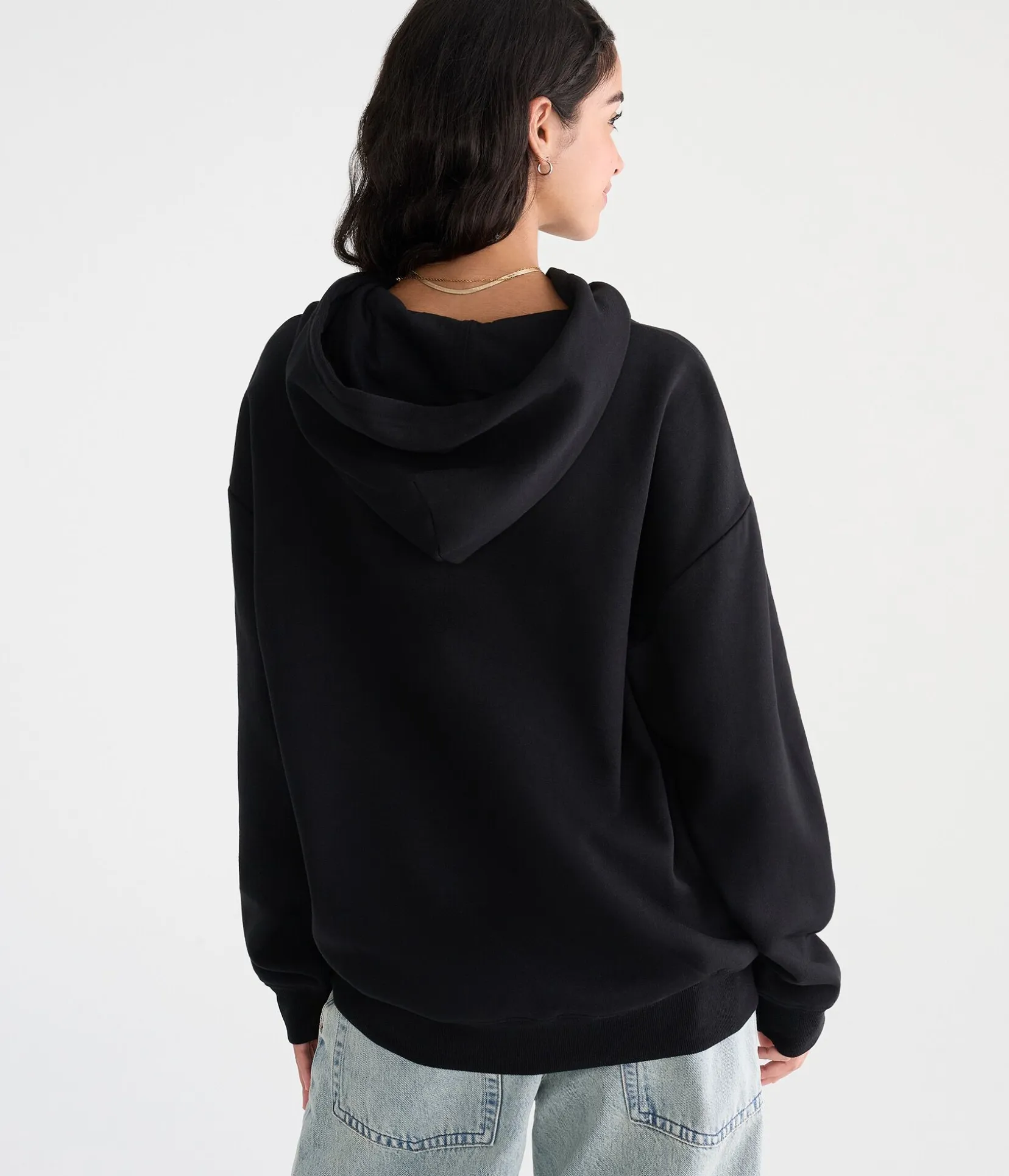 Déjà For Aero Floral Tigers Oversized Pullover Hoodie