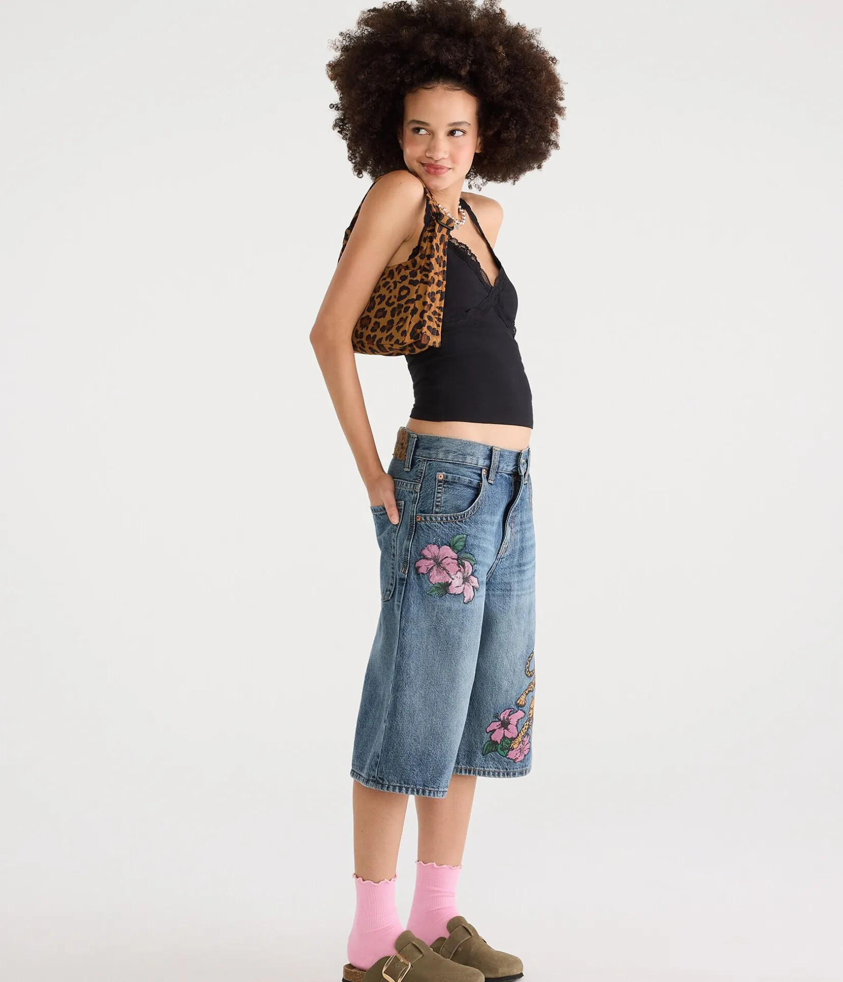 Déjà For Aero Lace V-Neck Halter Top