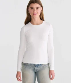 Déjà For Aero Long Sleeve Buttery Soft Crew Tee